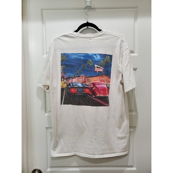 IN-N-OUT LOT OF 2 SHORT SLEEVE T-SHIRT WHITE SIZE LARGE BLACK LAS VEGAS SIZE XL - Picture 11 of 16
